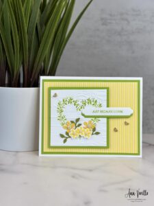 Stampin' Up! Heart Shaped Thinking Of You Card - Ann Verillo ...