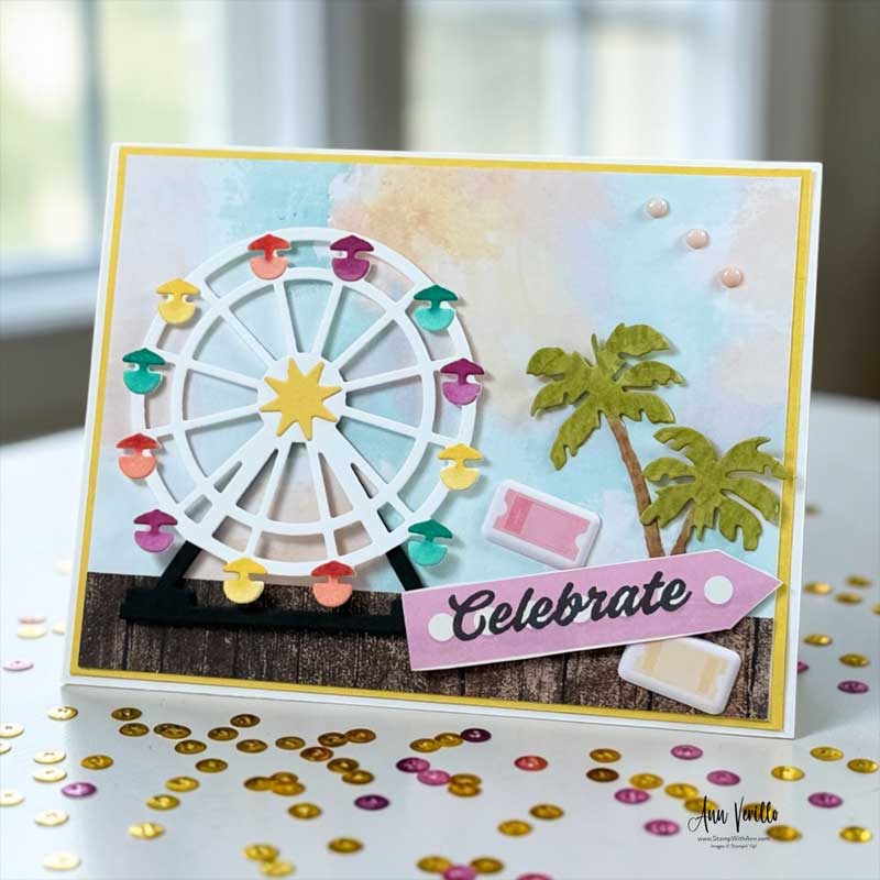 Stampin’ Up! Boardwalk Fun Birthday Card